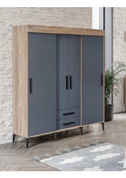 Izmir Cocuk Odası Takımı Tamamı Mdf Flora ve Antrasit fırsatları