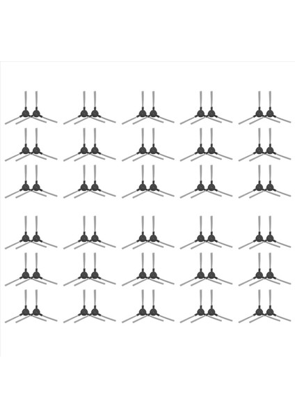 Midea I2 VCR03 Robot Vakum Süpürge Parçaları Için 10X Vakum Temizleyici Yan Fırça Fırça Temizlik Aksesuarları (Yurt Dışından)