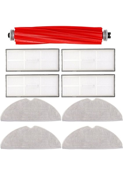 Roborock G10 G10S Pro Supping Robot Kauçuk Fırça Filtre Ekran Mop Bezi Için Süpüren Makine Yedek Aksesuar (Yurt Dışından) indirimleri