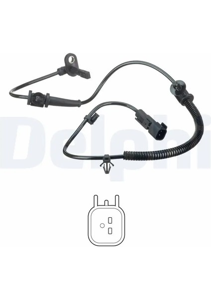 SS20594 Abs Sensoru Arka 1235324 1238438 12841558