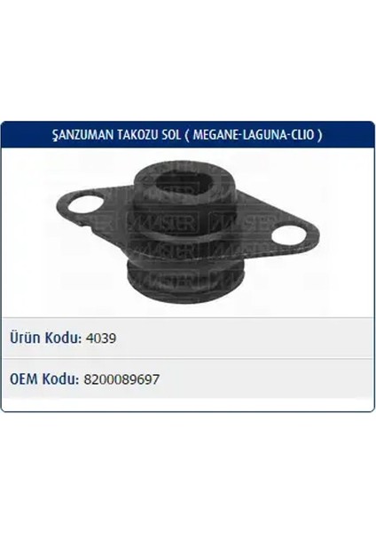 M4039 Sanziman Takozu 7700788318 8200089697