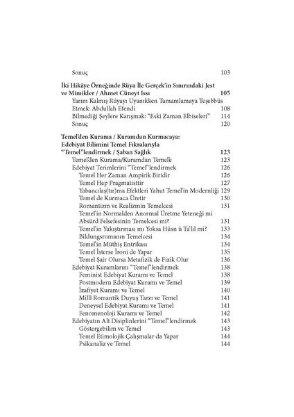 Metin Tahlilinde Yeni Yaklaşımlar - I fırsatları