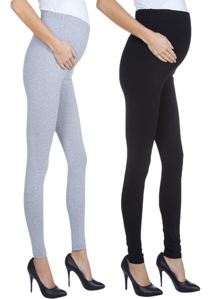 MYRA8001-8002-8009 Beli Ayarlanabilir Hamile Tayt Setli