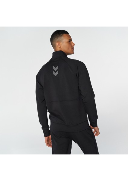 Hmlevon Zip Erkek Siyah Sweatshirt 921678-2001