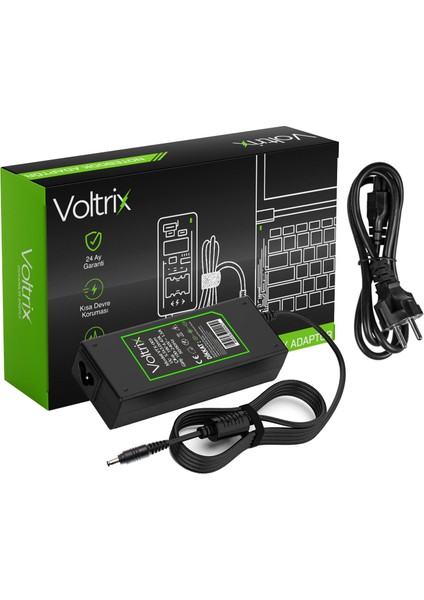 Samsung NP300V4ZH, NP300V4ZI Uyumlu Adaptör, Şarj Aleti - Cihazı (90W)