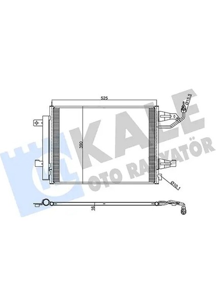342555 Klima Radyatoru 4548300070 A4548300070 MR568975