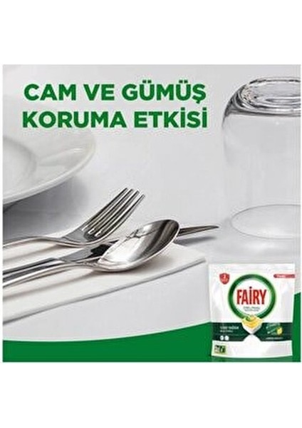 Bulaşık Makinesi Deterjanı Limon Kokulu 280 Yıkama %100 Yağda Etkili Kapsül