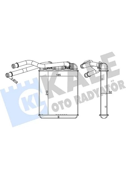 346740 Kalorifer Petegi 7L0819031 95557232600