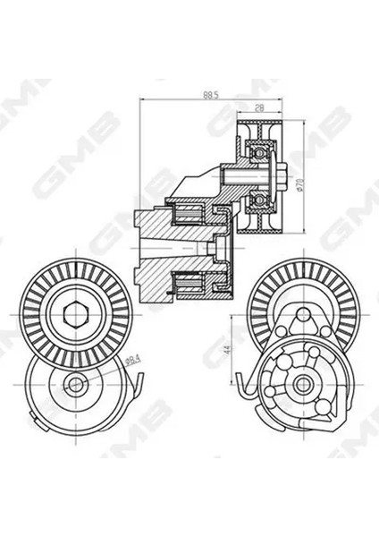 GAT22450 Gergi Kutugu 2994029 504000410 504086751