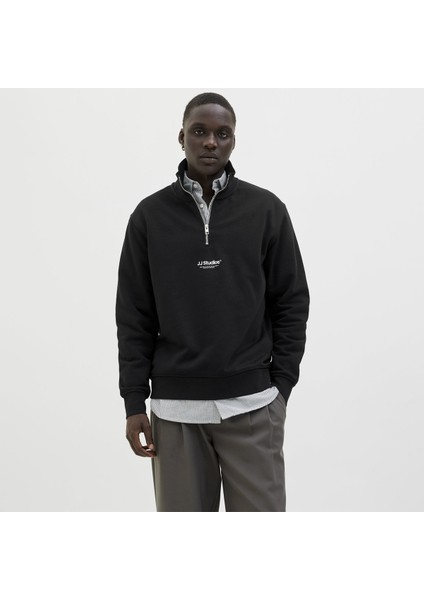 Jack&jones Soho Quarter Zip Erkek Siyah Dik Yaka Sweatshirt fiyatları