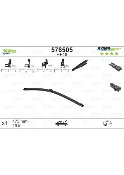 578505 Silecek Supurgesi Tek 1680479 1680499 1768202800