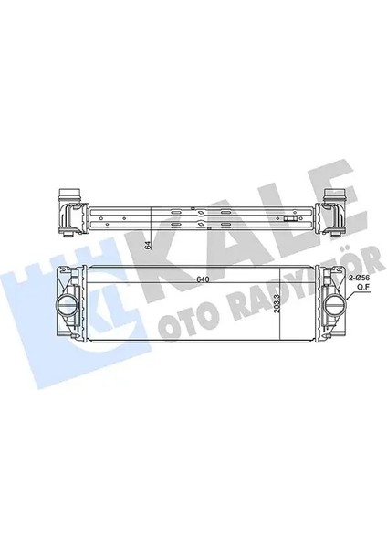 350885 Turbo Radyatoru 2E0145804A 9065010201 A2E0145804A