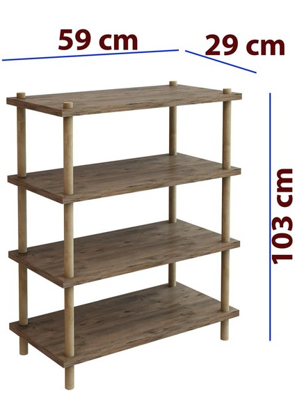 4lü Raf Çok Amaçlı Kullanım Banyo Raf Düzenleyicisi fırsatları