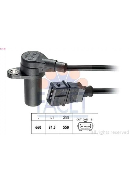 90149 Krank Sensoru 1238983 137398 6238325