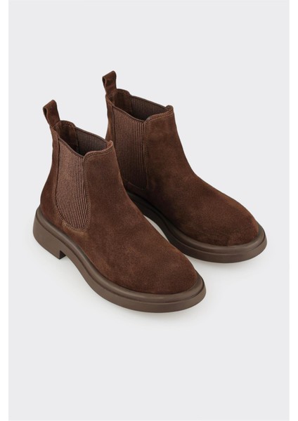 Kahve Deri Kadın Günlük Bot fiyatları