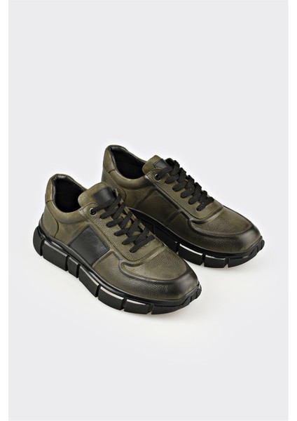 Haki Deri Erkek Spor Ayakkabı fiyatları