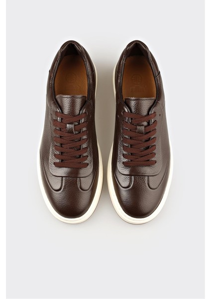 Kahve Deri Erkek Günlük Ayakkabı fırsatları