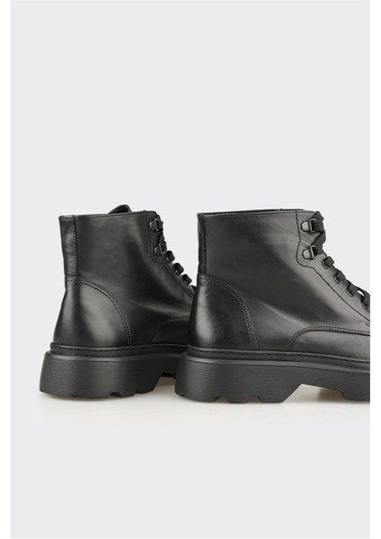 Siyah Deri Erkek Günlük Bot fırsatları