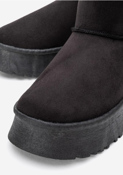 Yüksek Tabanlı Mini Bot Siyah modelleri