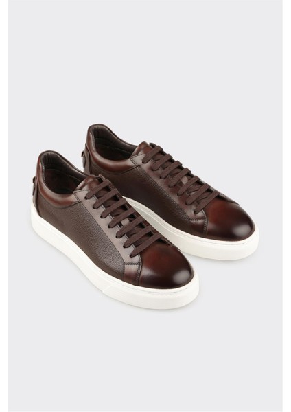 Kahve Deri Erkek Spor Ayakkabı fiyatları