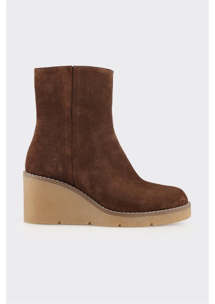 Kahve Deri Kadın Günlük Bot