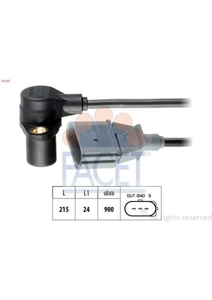 90241 Krank Sensoru 06A906433G 06A906433L