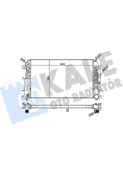 373900 Motor Radyatoru 2E0121253 2E0121253A 2E0121253B