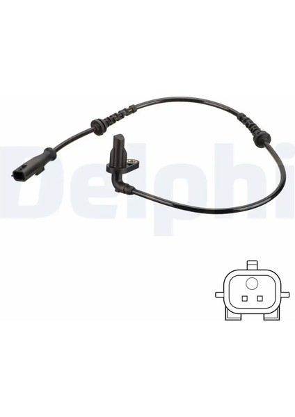 SS20818 Abs Sensoru Sol Arka 479006552R 479007637R 8200862229