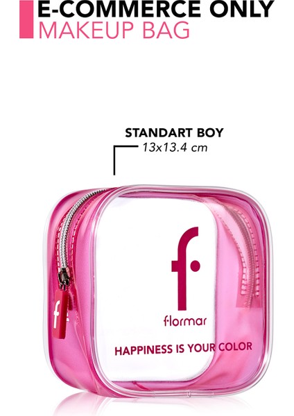 Pembe Transparan Makyaj Çantası 8682536111430 fiyatları