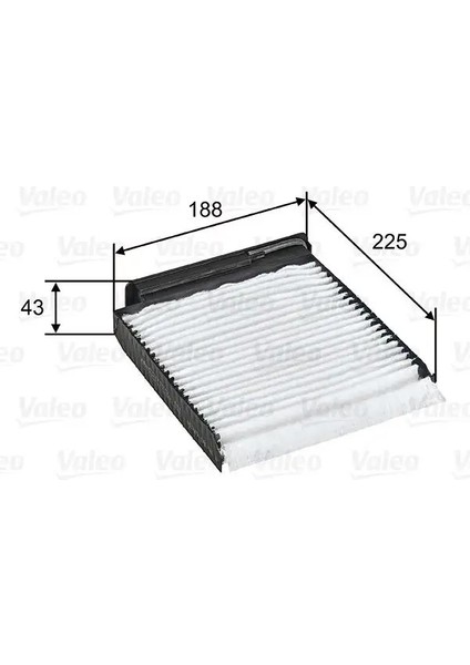 698753 Polen Filtresi 2727700QAB 272772132R 272772835R