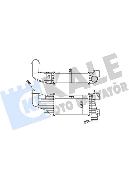 345025 Turbo Radyatoru 13128926 6302058 93179039