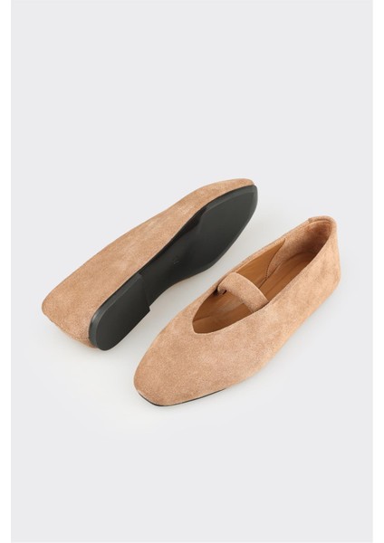 Naturel Deri Kadın Günlük Ayakkabı modelleri