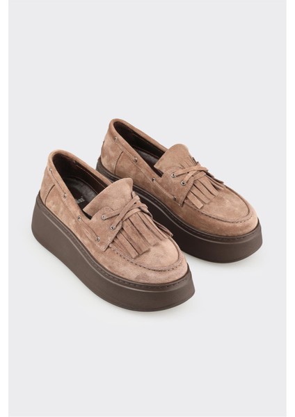 Vizon Deri Kadın Günlük Ayakkabı fiyatları