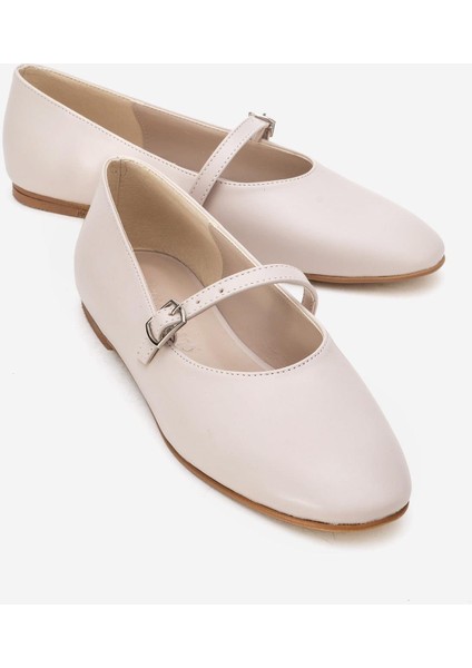 Kadın Kemerli Babet Ten Cilt