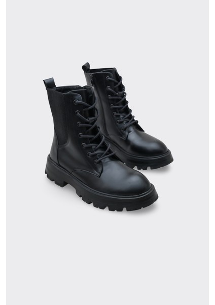 Moria Siyah Suni Deri Kadın Bot fiyatları