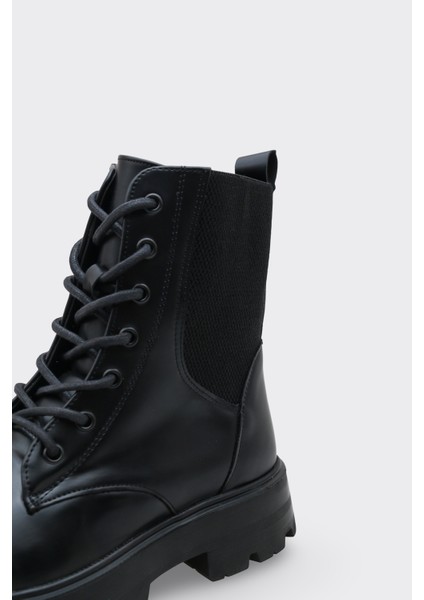 Moria Siyah Suni Deri Kadın Bot fırsatları