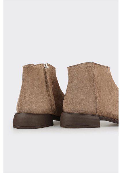 Vizon Deri Kadın Klasik Bot fırsatları