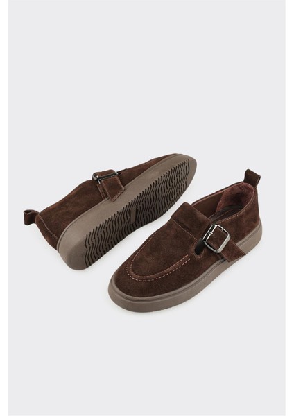 Kahve Deri Kadın Günlük Ayakkabı modelleri