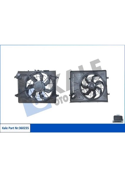 360235 Fan Motoru 253802H050 253802R050