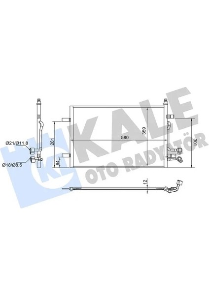 382675 Klima Radyatoru 1334196 1334653 5S6H19710AA