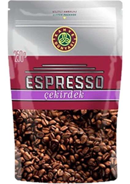 Espresso Çekirdek Kahve 250 gr x 6 Adet fiyatları