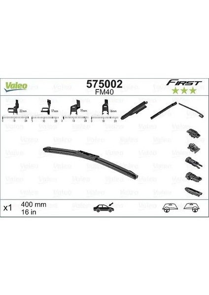 575002 Silecek Supurgesi Tek 9829426680 HR806912 SHR806912