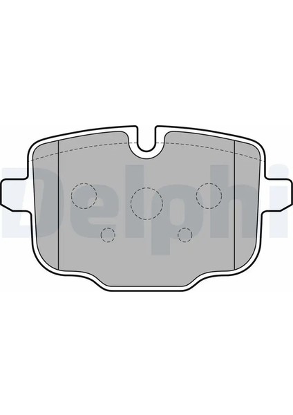 LP2246 Arka Fren Balatasi 34207884379 34207884979 34208093728