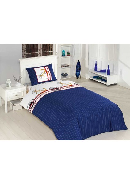 La Notte Ranforce Çift Kişilik Nevresim Takımı Marina