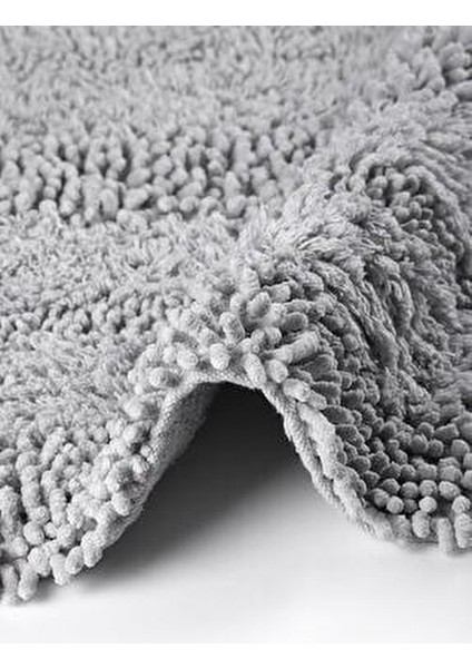 Makaroni Doğal Pamuklu 2'li Banyo Paspas Seti 60X100+50X60 cm Bej