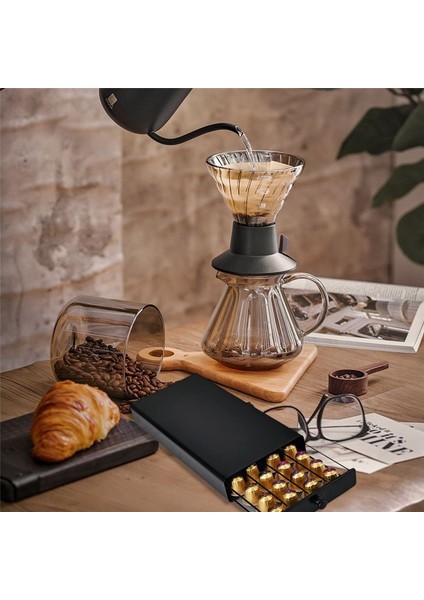 40 Kapsül Kahve Kapsülü Organizatör Depolama Standı Pratik Kahve Çekmeceleri Kapsüller Için Nespresso Kahve Kapsülü (Yurt Dışından) indirimleri