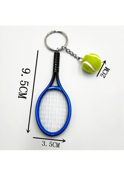 24PCS Mini Tenis Raket Topu Anahtarlık Kolye Çanta Çanta Aksesuarları Çanta Sporu Reklamı Hayranları Lik Eşya Anahtar Yüzüğü (Yurt Dışından) indirimleri