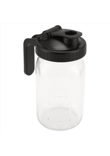 32OZ Mason Kavanoz Kabul Kapağı Pok Kapağı Cam Anne Süt Sürahi Mühür Süt Kahve Çay Limonata Içki (Yurt Dışından) fiyatları
