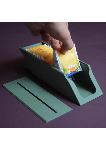 Çay Poşeti Saklama Kutusu Çıkarılabilir Çay Poşeti Saklama Kutusu Mutfak Saklama Kutusu Tezgah Saklama Kutusu Ev Stüdyosu (Yurt Dışından) fırsatları