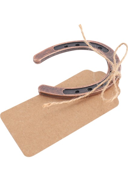 10 Adet Iyi Şanslı At Nalı Düğün Iyilikleri Kraft Etiketleri ile Vintage Düğün Partisi Süslemeleri Için Rustik At Nalı Ler (Yurt Dışından)